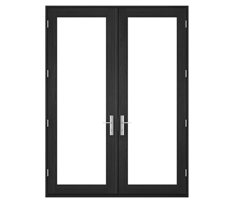 Pella Reserve Contemporary Wood Hinged Patio Door in Oldsmar